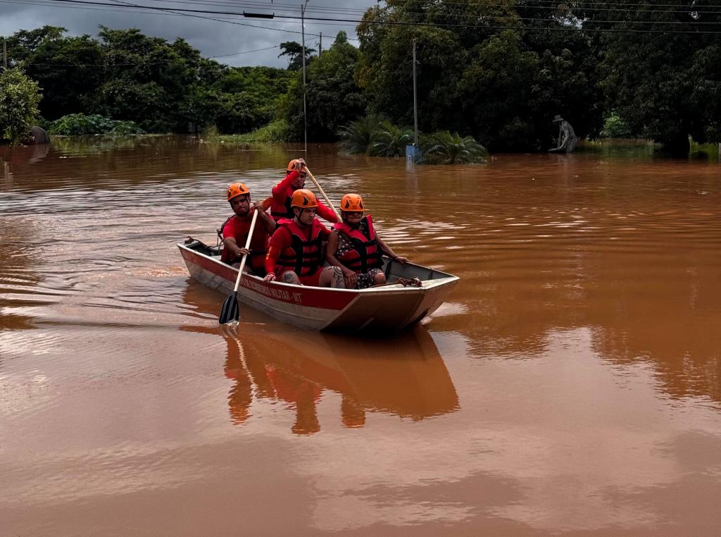 A imagem é ilustrativa; não representa a ocorrência - Foto por: CBMMT